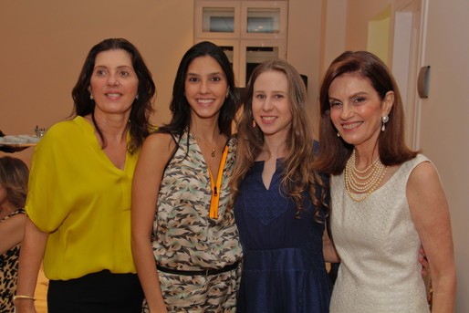 Tetê e Marcela Luz, Marcela Fragoso e Cristiana Calumby