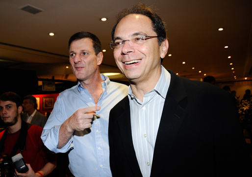 Luiz Terpins e Ricardo Steinbruch