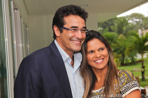 Luciano Szafir e Eliana Guimarães