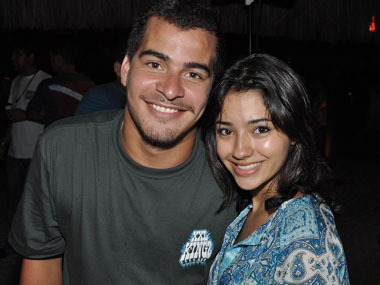 Tiago Martins e Carolina Oliviera