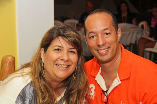 Cristiane Tapioca e Fernando Vergasta