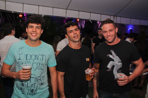 Bruno Lopes, Alexandre Perlo e Leo Martinez