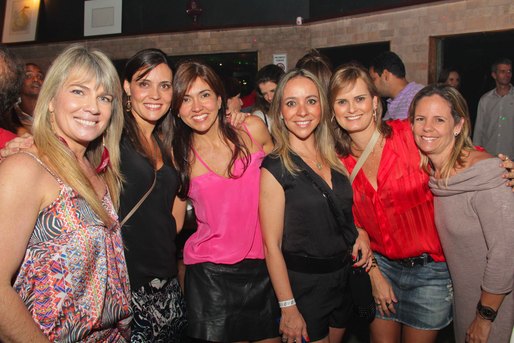 Patricia Chaves, Carla Brito, Ticiana Alonsso, Andressa Mendes, Livia Chavier e Gabriela Alcantara