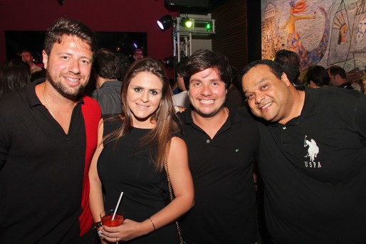 Vagner Miau, Yana Melo, Ricardo Cal e Ganen