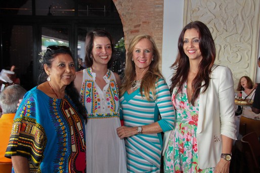 Gessy Gesse, Alessandra Hatori, Helô Pinheiro e Rose Carvalho