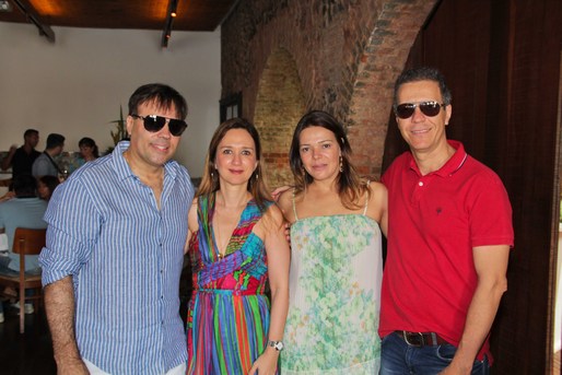 Pedro e Claudia Carvalho e Marcelo e Silvana Carneiro