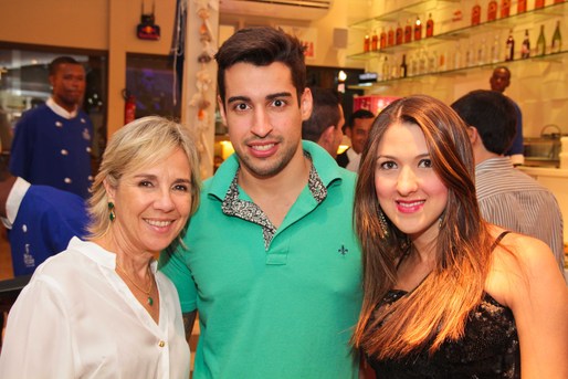 Fatima Campos, Eduardo Velame e Daniela Gatto