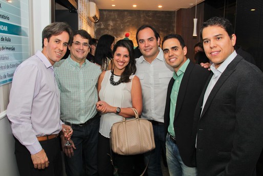 André Machado, Sergio Macedo, Analú Andrade, Eduardo Provedel e Alan Araujo