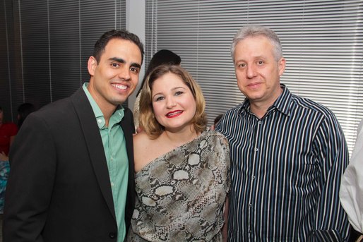 Eduardo Oliva, Fernanda Porto e Roberto Waxman