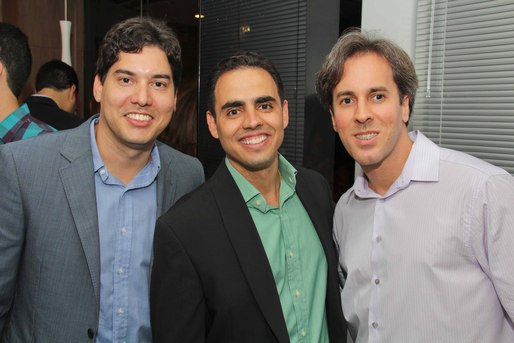 Tiago Cunha, Eduardo Oliva e Andre Machado