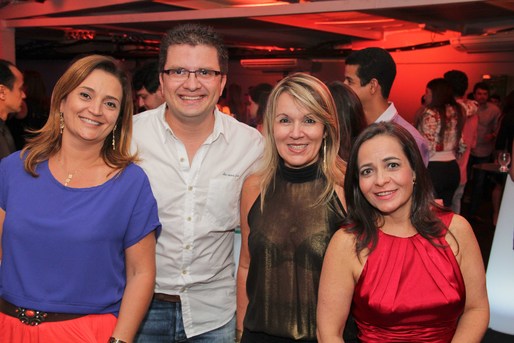 Fabiana Candini, Luiz Carlos Cardoso, Nadja Sette e Cris Camerino