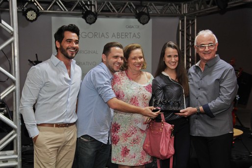 Marlon Gama, Rodrigo Cassieri, Luizinha Brandão, Maria Baleeiro e Cau Guimarães