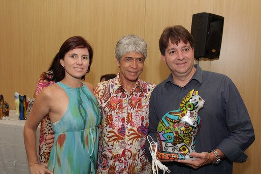 Andrea Machado, Ruy Carvalho e Marcelo Nigro