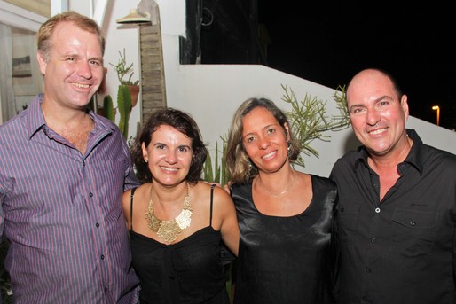 Ingo Fromel, Simone Serpe, Isa Oliveira e Nino Nogueira