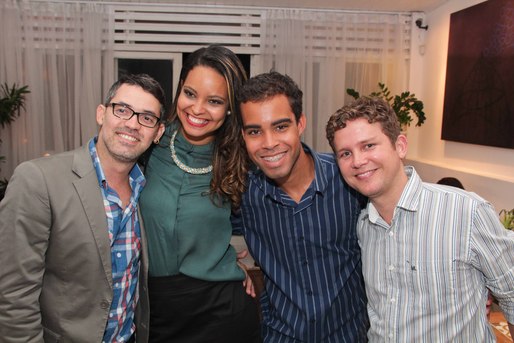 Moacir Vilas Boas, Gisele Santana, André Monteiro e Kleberth Aragão