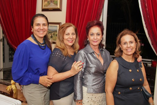 Laura Tanuri, Rita Magalhães, Moema Ribeiro e Cristina Lobo