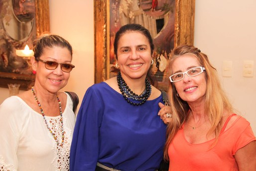 Socorro Mariano, Laura Tanuri e Priscila Mangueira