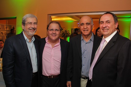 Antonio Imbassay, Gedel Vieira Lima, Paulo Souto e João Gualberto Vasconcelos