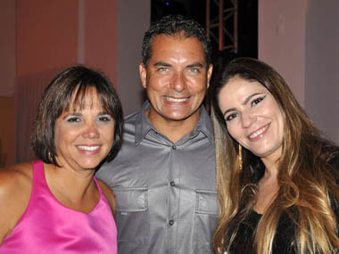 Kika Teixeira, Alberto Vasconcelos e Veronica Rodeiro