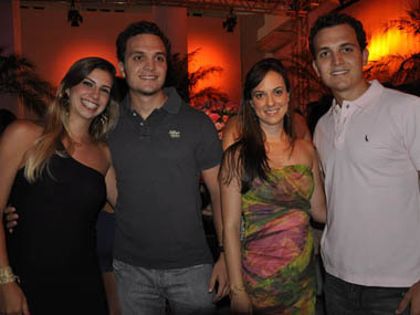 Mariana Torres, Lucas Benzata, Tiana Mendonça e Felipe Benzata