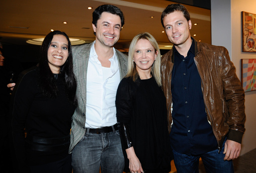 Nilza Ripp, Gustavo von Ha , Cleusa Garfinkel e Carlos Guergue