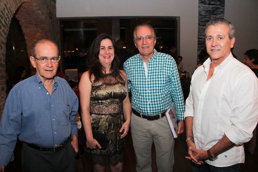 Luiz Fernandes, Manuela Guerra, Leonardo Fernandes e Ismar Oliveira