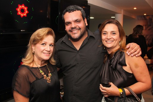 Ana Ferrer, Felipe Caribé e Fabiana Candini