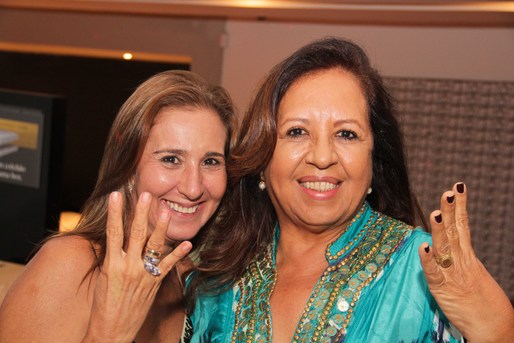 Sheila Siqueira e Linda Cortes