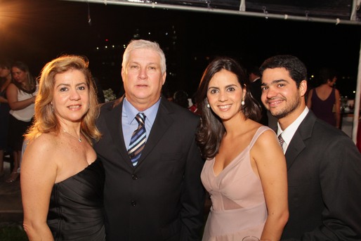 Ana Celia Alonso, Guel Silveira, Roberta e Antonio Neto Leitão