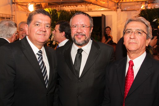 Augusto Cesar Lima, José Luiz Simões e Helio Mendonça