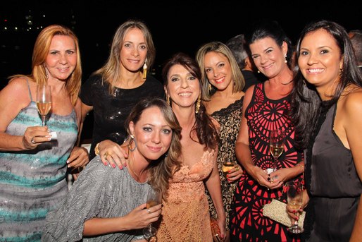 Deise Cardoso, Tatiana Lemos, Vera Garcez, Camila Miranda, Liane Brito, Gabriela Galvão e Melina Pietro