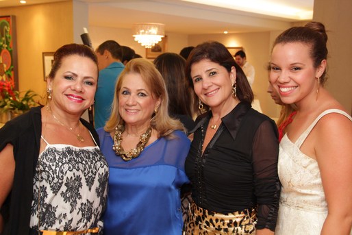 Nete Viana, Ana Ferrer, Milena Galvão e Larissa Rocha