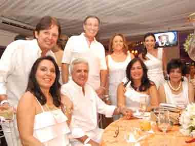 Márcia e Guto Amoedo, Gaban, Wanderley e Virginia Rei, Elite Gaban e Elyett Magalhães.