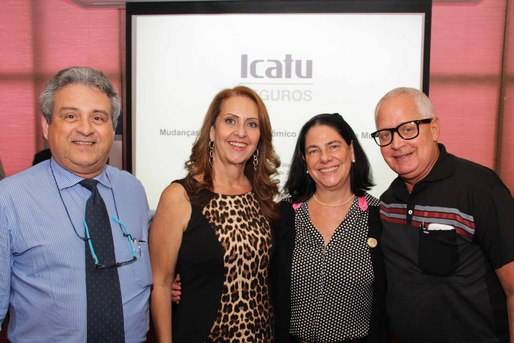 Antonio Barbosa, Sheila Platon, Victória Werneck e Celso Ricardo