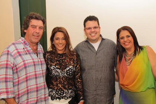 Luiz Carvalho, Luzia Santhana, Ricardo e Rose Ferreira