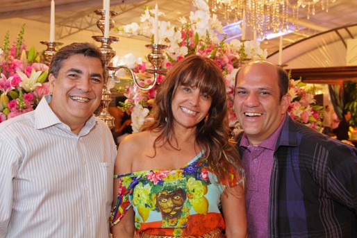 Roberto Cordeiro, Norma Santhana e Marcello Fontes