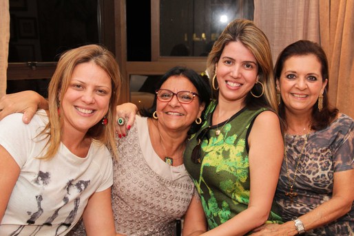 Andrea Fianghi, Rita Cesar, Janaina Andrade e Selma Bandeira