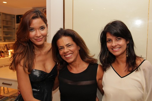 Luciana Figueiredo, Tininha Viana e Maggie Ashford