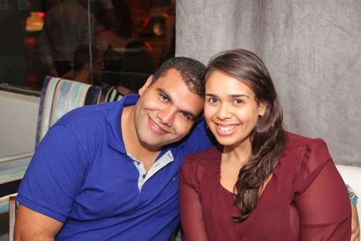 Luiz Abud e Gabriela Martinez