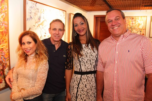 Andrea Couto, Luiz Garcia, Larissa Matques e Rogerio Guimarães