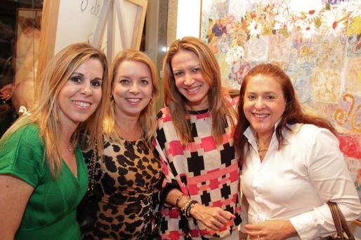 Claudia Moniz Barreto, Flavia Avena, Melina Ollandezos e Tania Mascarenhas