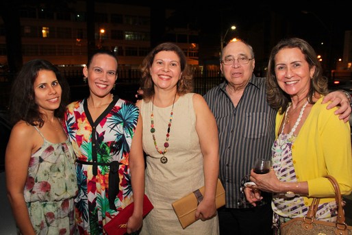 Flavia Rocha, Isabela Camara, Ivete Tarquinio, Severino e Marly Cartizo