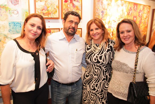 Glorinha e Heitor Drummond, Rosiney Duarte e Vivian Drummond (2)