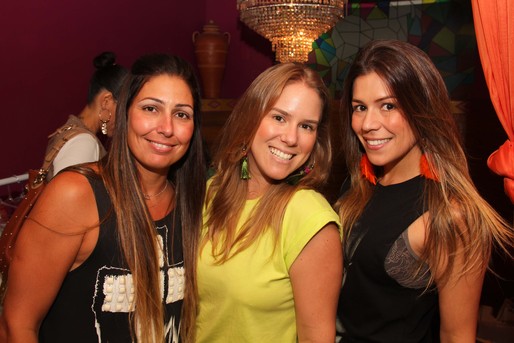 Lis Meireles, Manuela Falbo e Luana Rodrigues