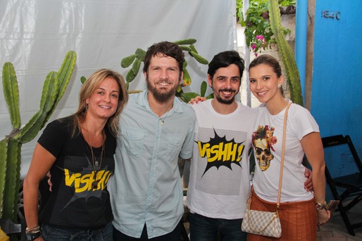 San Daltro, Saulo Fernandes, Sandro Lopez e Lara Kertsz