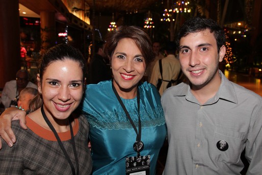 Carol Cotia, Dina e Caio Rachid