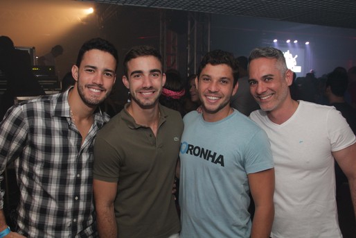 André Silvany, Gregory Copelo, Marcio Abrantes e Fabricio Falcão