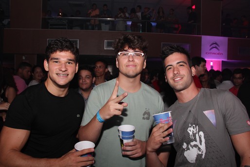 Andrey Santana, Matheus Voss e Matheus Uzeda