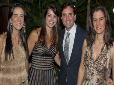 Roberta Pessoa, Daniela Rial, Valton Pessoa e Silvana Sapucaia