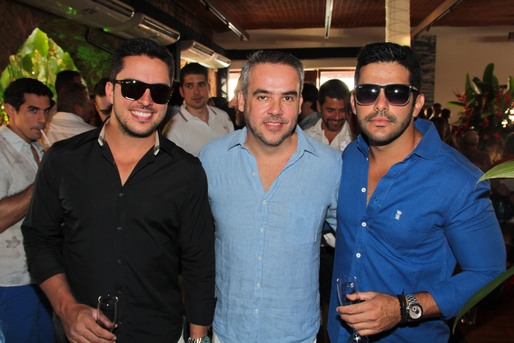 Arthur Carvalho, Luiz alvares e Rafael Bonacasada